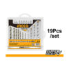19p drill & screwdriver bits set AKSDB1901