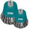 Cup wire brush with nut TAC32051