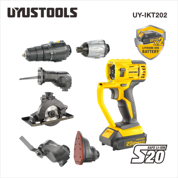 Uyustools Lithium-Ion Multi Tool - UY-IKT202