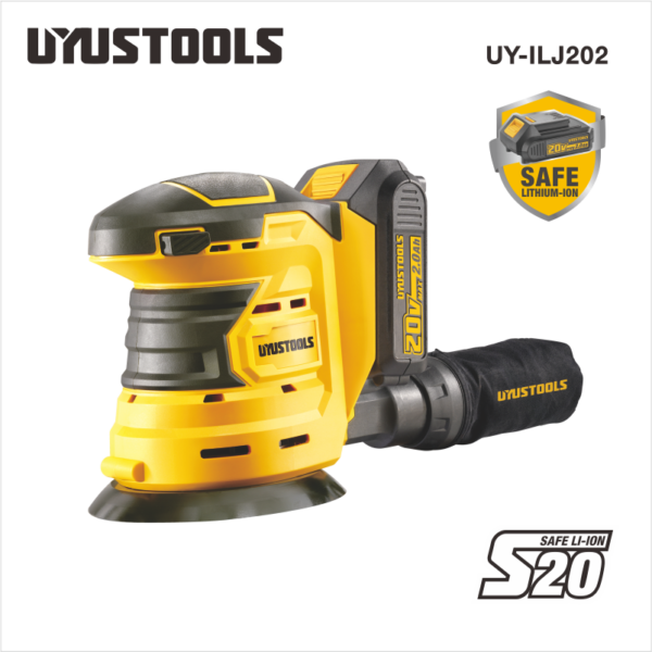 Uyustools Cordless Orbital Sander S20 - UY-ILJ202