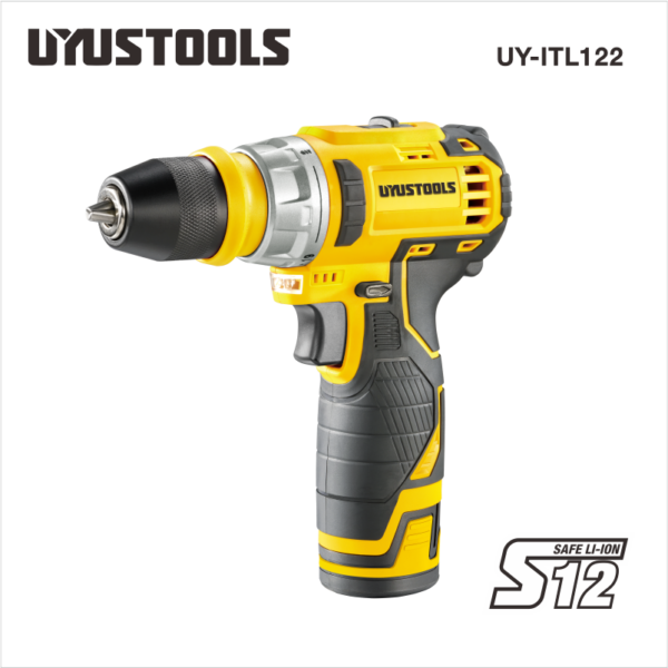 Uyustools Lithium-Ion Brushless Cordless Drill S12 - UY-ITL122