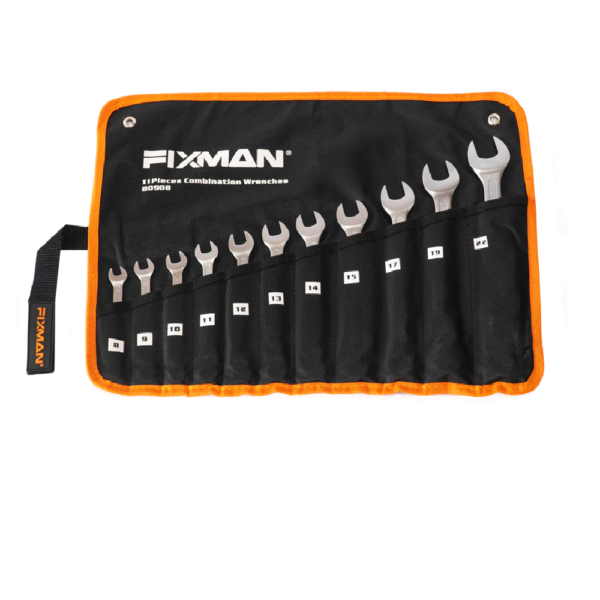 Fixman 11Pcs Combination Wrench Set